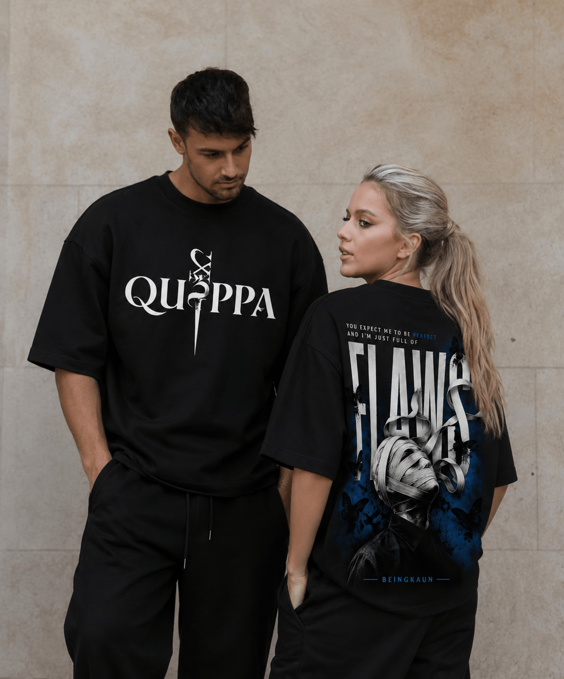 Oversized Tee QUIPPA — Perfectly Flawed Oversized Tee