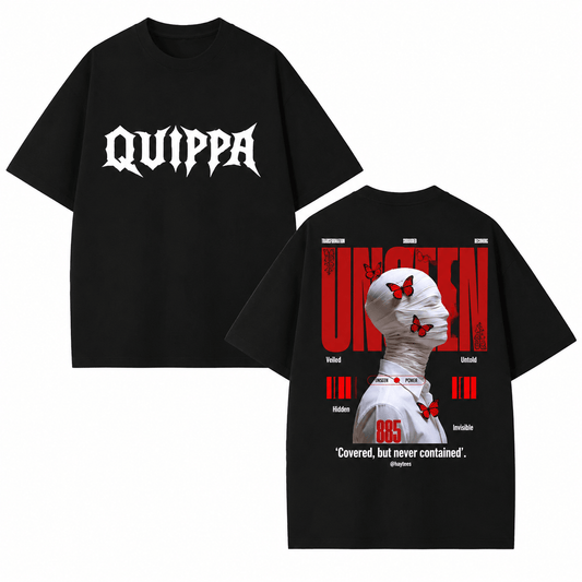 Oversized Tee QUIPPA — Unseen Power Oversized Tee